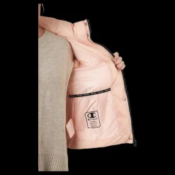Sale Champion Bomber Jacket Peachy Keen