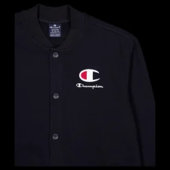 Champion Bomber Sweatshirt Black Beauty Svart New