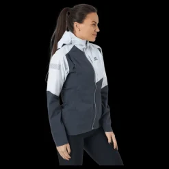 Sale Salomon Bonatti Trail Wp Jkt W Ebony/wht Flerfärgad