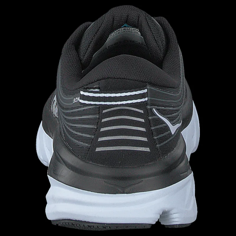 Hoka Bondi 7 White/Black Vit och Svart