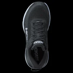 Hoka Bondi 7 White/Black Vit och Svart