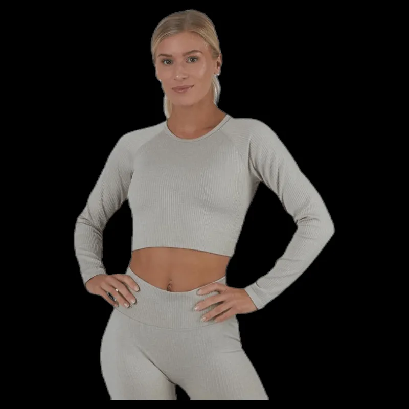 NOUN Bonnie Ribbed LS Beige Discount