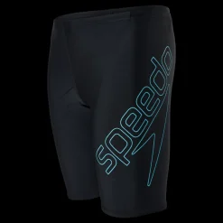 Speedo Boom Logo Placement Jammer Blue/Black Blå och Svart Discount