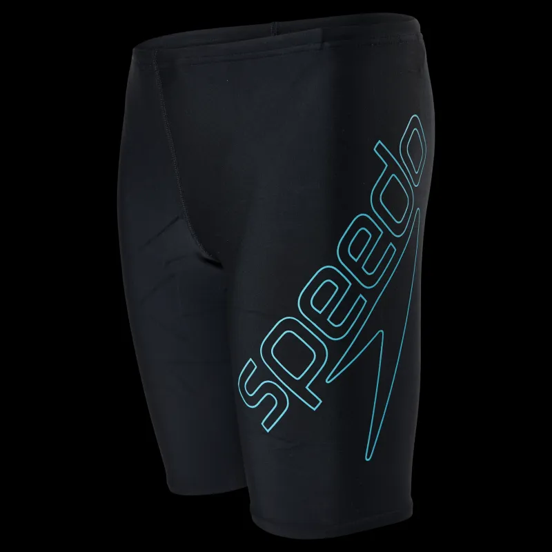 Speedo Boom Logo Placement Jammer Blue/Black Blå och Svart Discount