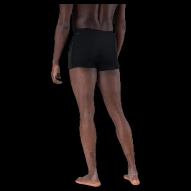Clearance Speedo Boomstar Splice Aquashort Am Black/Grey Svart och Grå