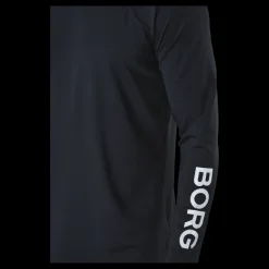 Björn Borg Borg LS Tee Black Svart New