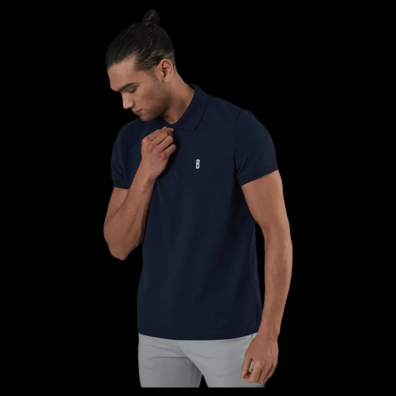 New Björn Borg Borg Sport Polo Blue Blå