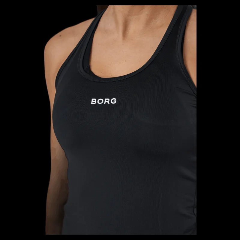 Björn Borg Borg Tank Black Svart Discount