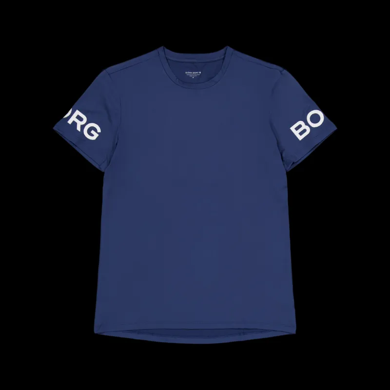 Online Björn Borg Borg T-shirt Sargasso Sea Blå