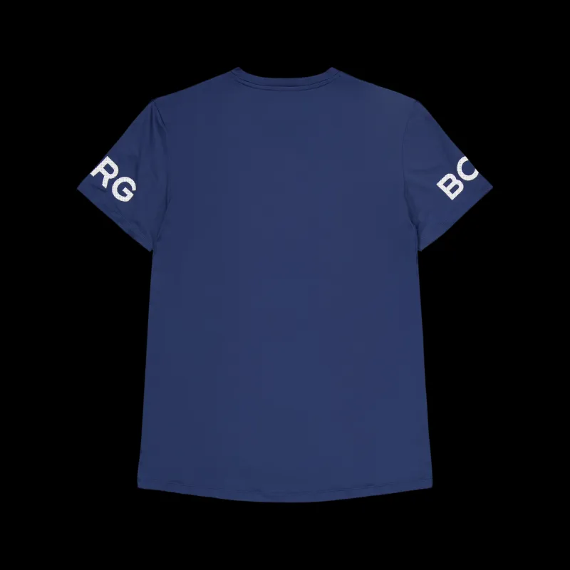 Online Björn Borg Borg T-shirt Sargasso Sea Blå