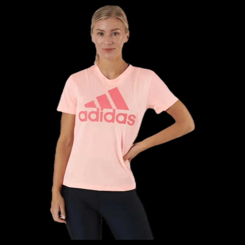 adidas Bos Logo Tee Pink Rosa Clearance