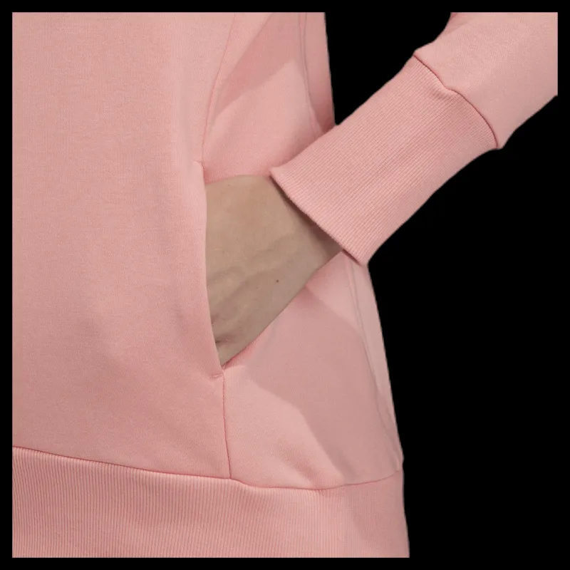 Outlet adidas Bos Long Hd Pink/White Rosa