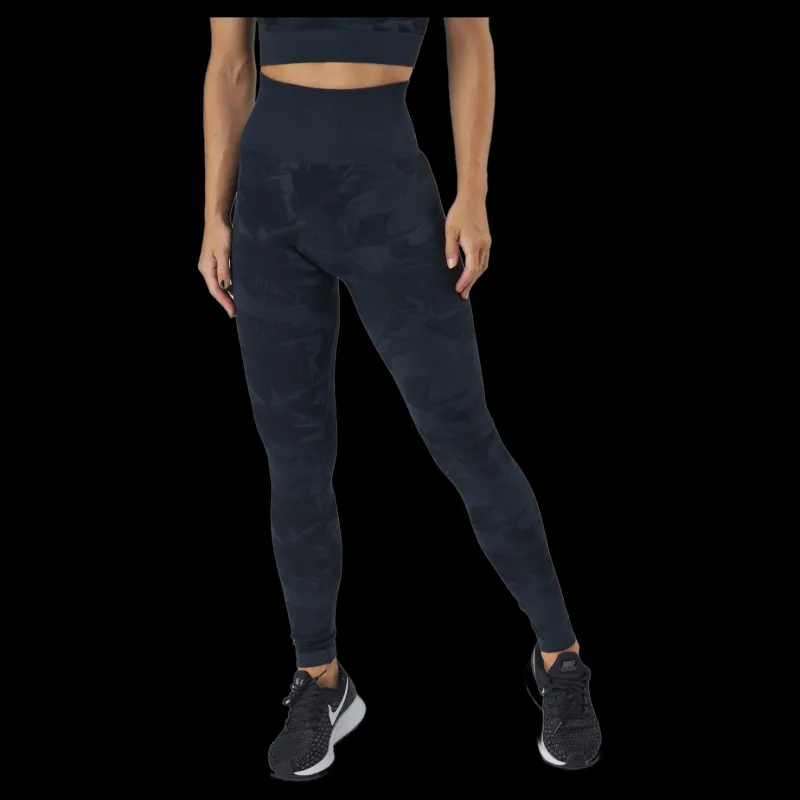 Casall Botanical Seamless Tights Botanical Blue Blå Discount