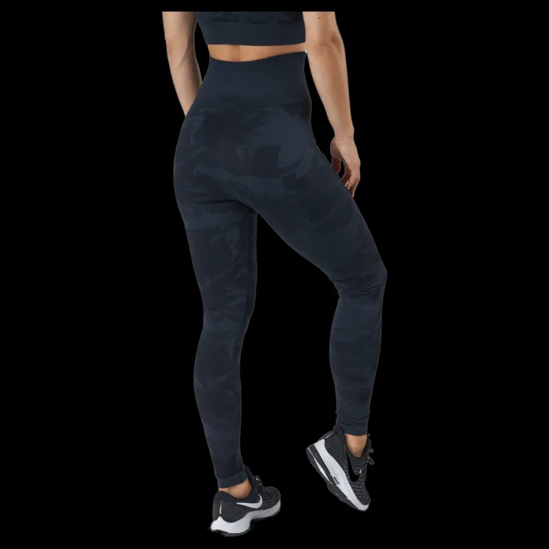 Casall Botanical Seamless Tights Botanical Blue Blå Discount