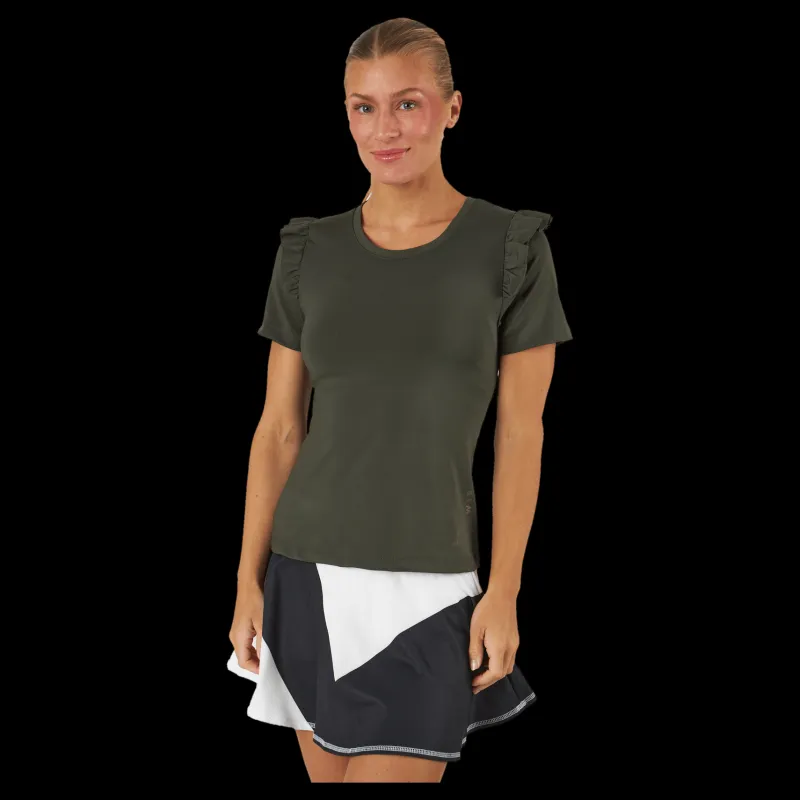 Hot BOW19 Topp Celine Army Army Green Grön