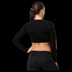Outlet Better Bodies Bowery cropped LS Black Svart