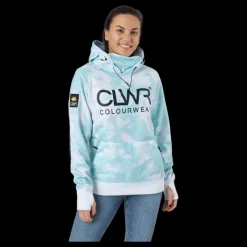 ColourWear Bowl Hood 2.0 W Tie Dye Turquoise Blå Hot