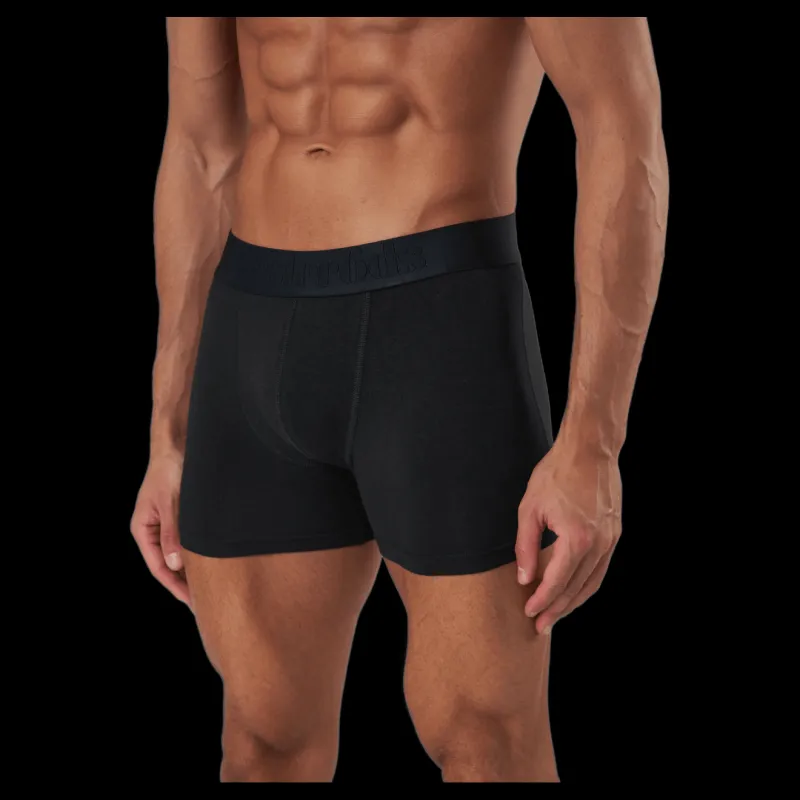 Resteröds Boxer Bamboo 10-pack - Regular Black Svart Clearance