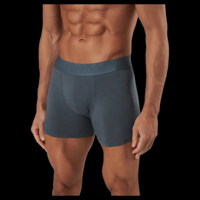 Resteröds Boxer Bamboo 5-pack Regular Le Black/navy/stone Grey Svart Best