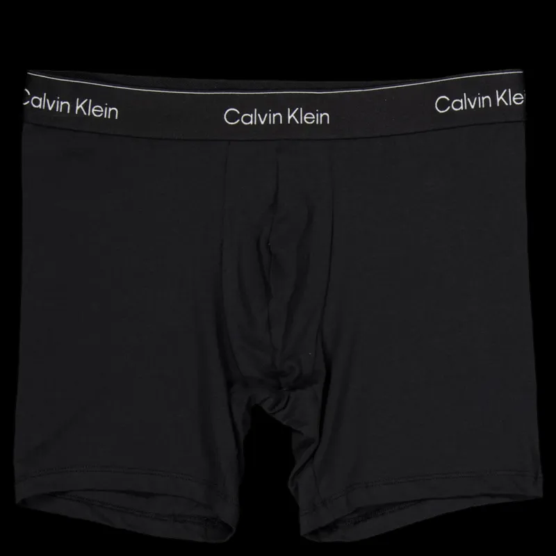 Calvin Klein Boxer Brief 3pk Blue Svart Online