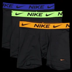 New Nike Boxer Brief 3pk Multi Svart