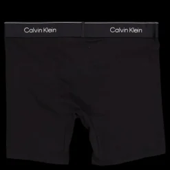 Calvin Klein Boxer Brief 3pk Tm6 Black W/ Black Wb Svart