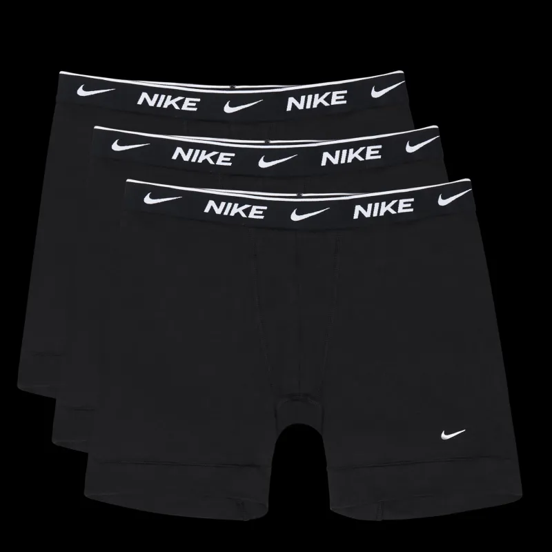 Outlet Nike Boxer Brief 3pk Ub1 Svart