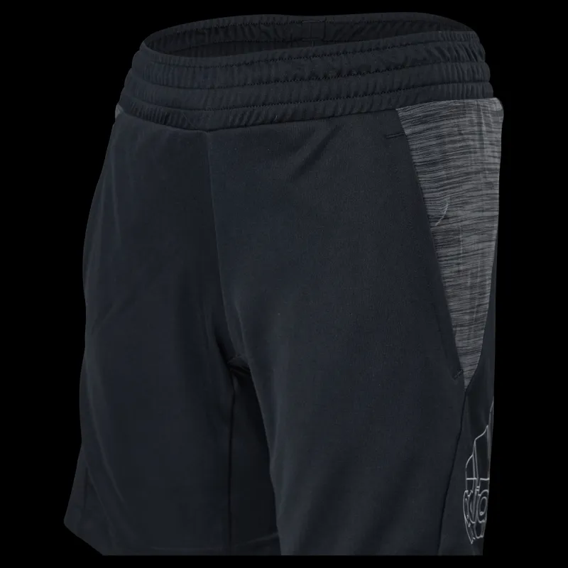 adidas Boys Aeroready Heather Short Black / White Svart