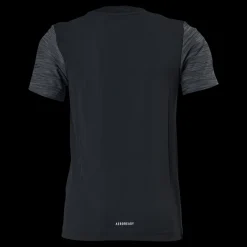 Sale adidas Boys Aeroready Heather Tee Black / Grey Four / White Svart