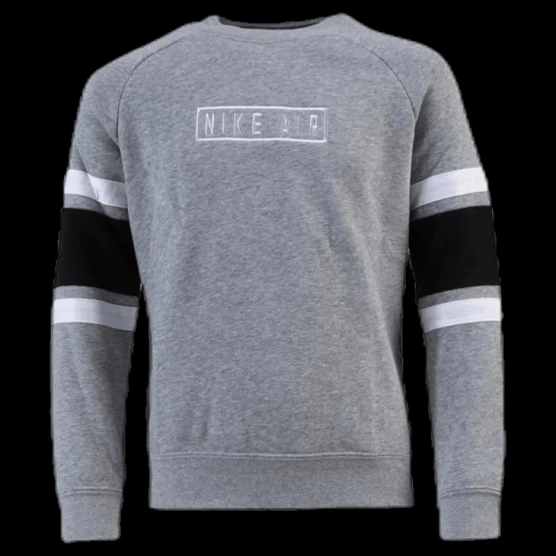 Clearance Nike Boys Air Crew Black/Grey Grå