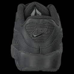 Online Nike Boys' Air Max 90 Leather TD Kids Black/black Svart