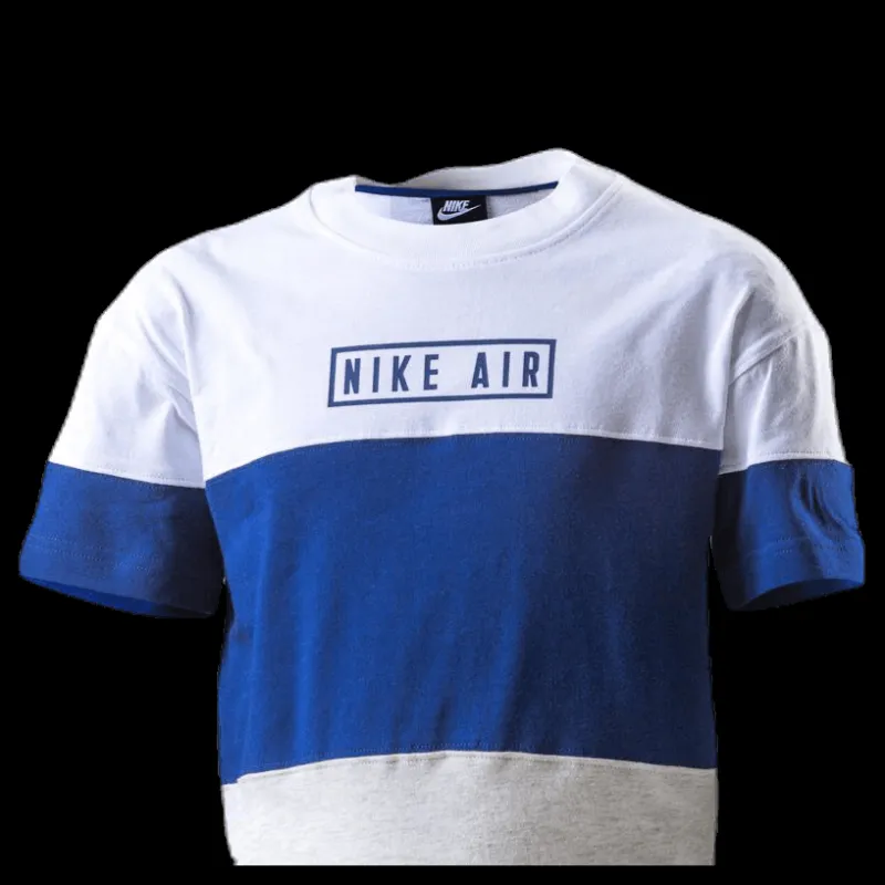 Sale Nike Boys Air Top SS Blue/White Flerfärgad