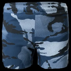 adidas Boys Camouflage Shorts Crew Navy Grå Outlet