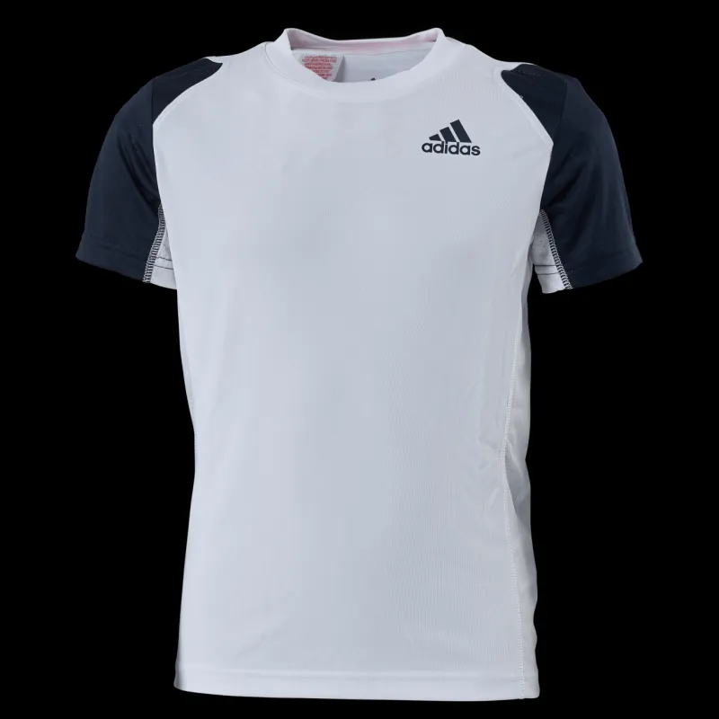 adidas Tennis Boys Club T-shirt 000/white Vit Discount