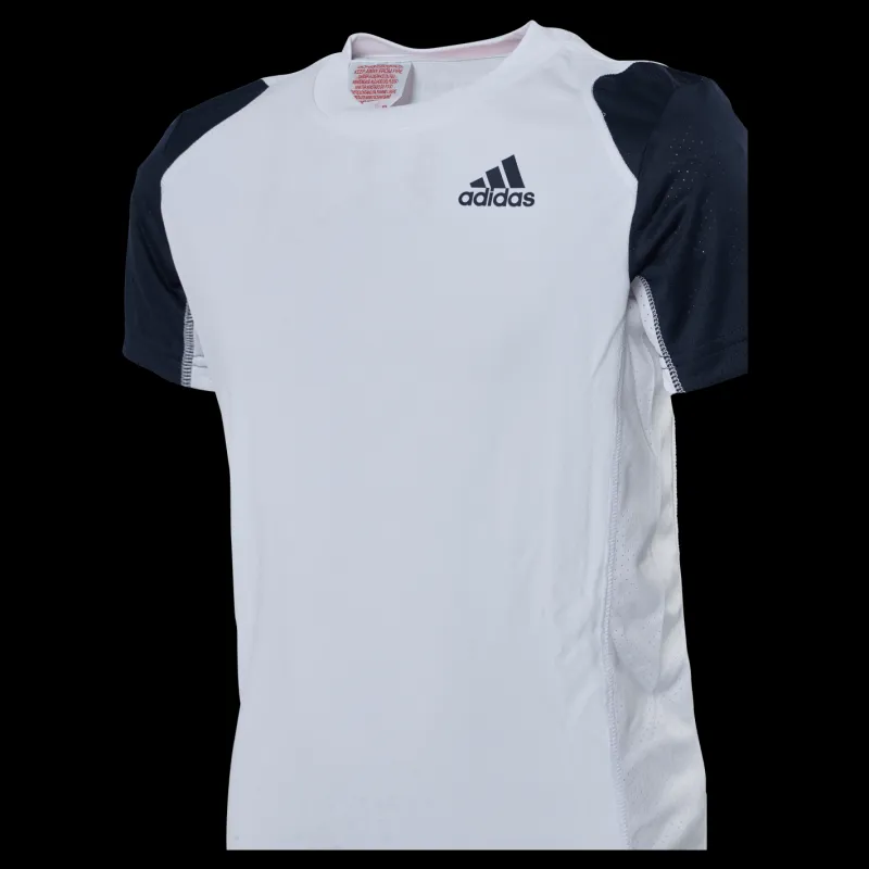 adidas Tennis Boys Club T-shirt 000/white Vit Discount