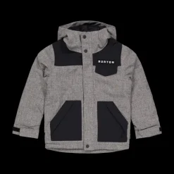 Hot Burton Boys Dugout Jacket Black/Grey Svart och Grå