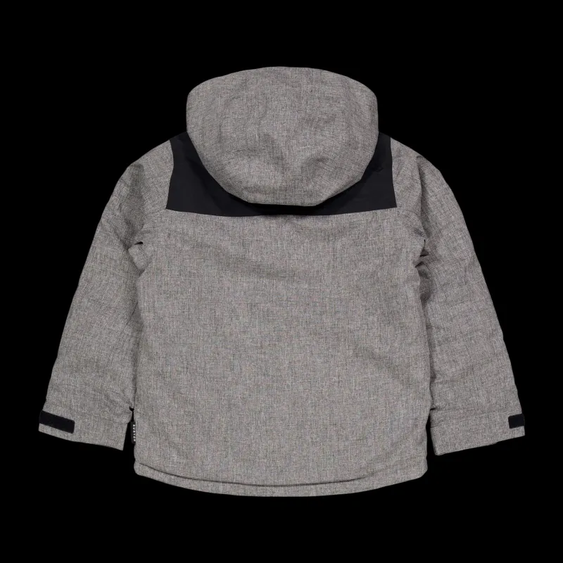 Hot Burton Boys Dugout Jacket Black/Grey Svart och Grå