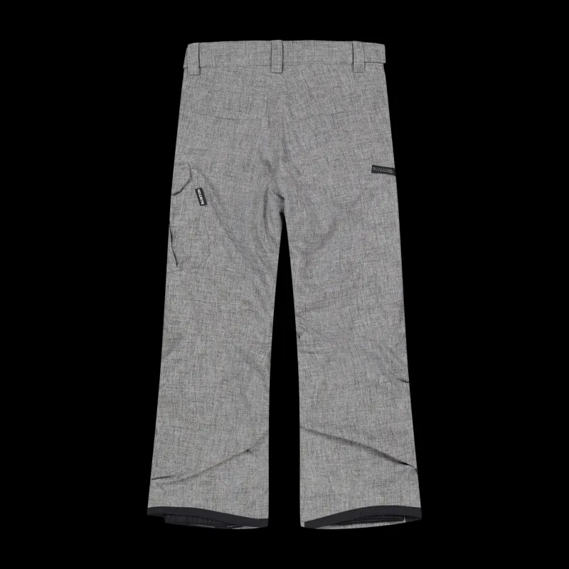 Burton Boys Exile Cargo Pant Grey Grå New