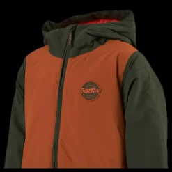Burton Boys Gameday Jacket Brown/Green Brun och Grön Hot