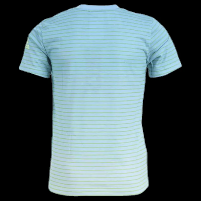 Discount adidas Boys Melbourne Tee Blue/Yellow Blå och Gul