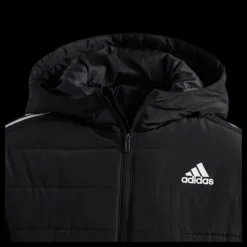adidas Boys Puffer Jkt Black Svart Discount