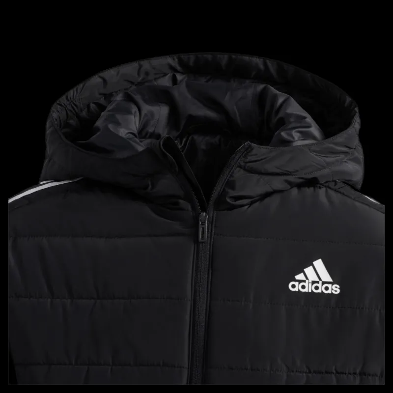 adidas Boys Puffer Jkt Black Svart Discount