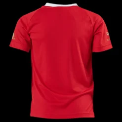 Best adidas Boys Salah Aeroready Football T-Shirt Vivid Red / Gold Metallic Röd