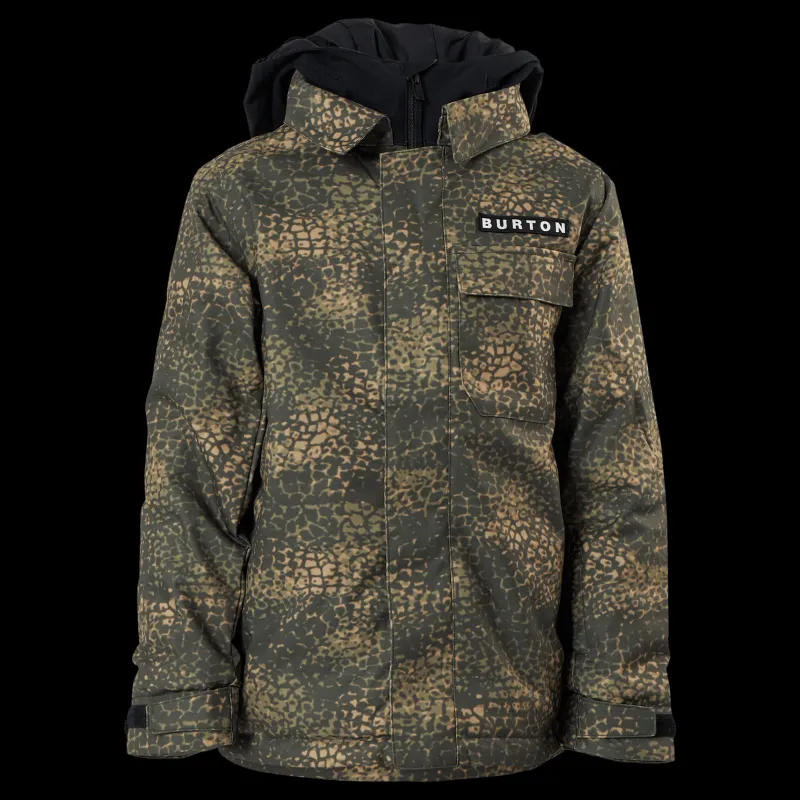 Discount Burton Boys' Uproar 2l Jacket Cobra Camo Flerfärgad