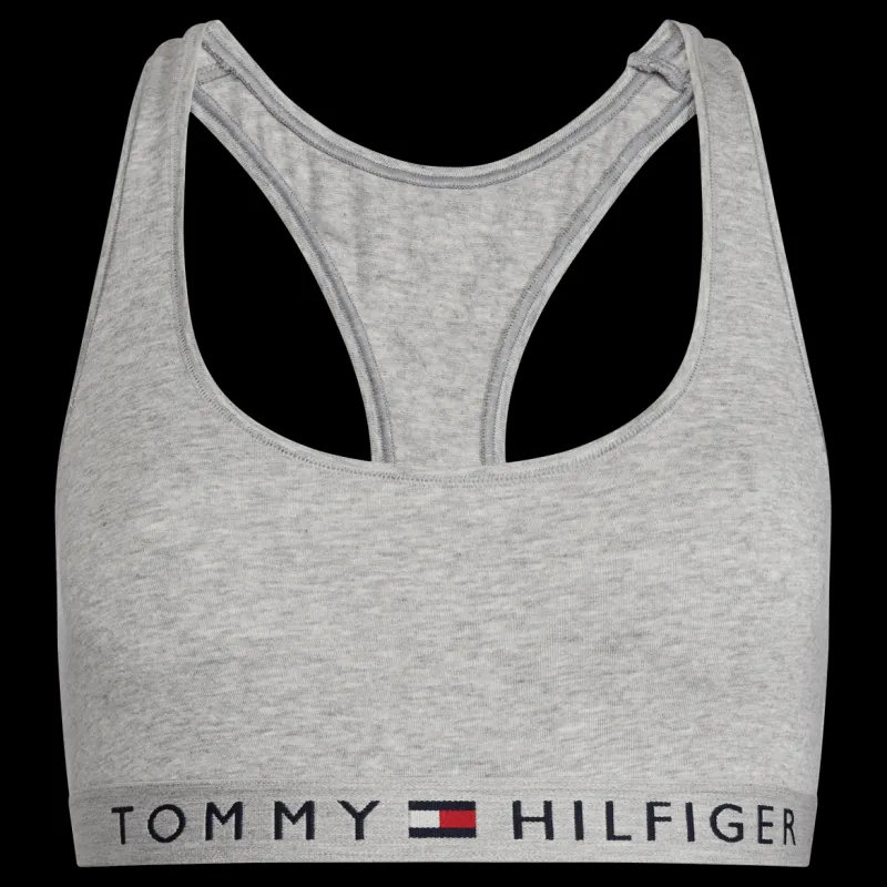 Tommy Hilfiger Bralette, 004 Grey Heather Grå Discount