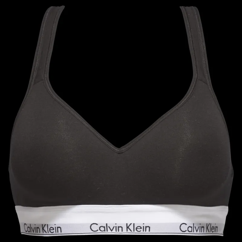 Calvin Klein Bralette Lift Black Brun Hot