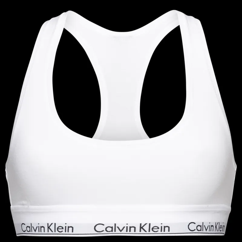 Hot Calvin Klein Bralette White Vit