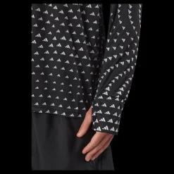 adidas Brand Love Graphic Long Sleeve Long-sleeve Top Black Svart Best
