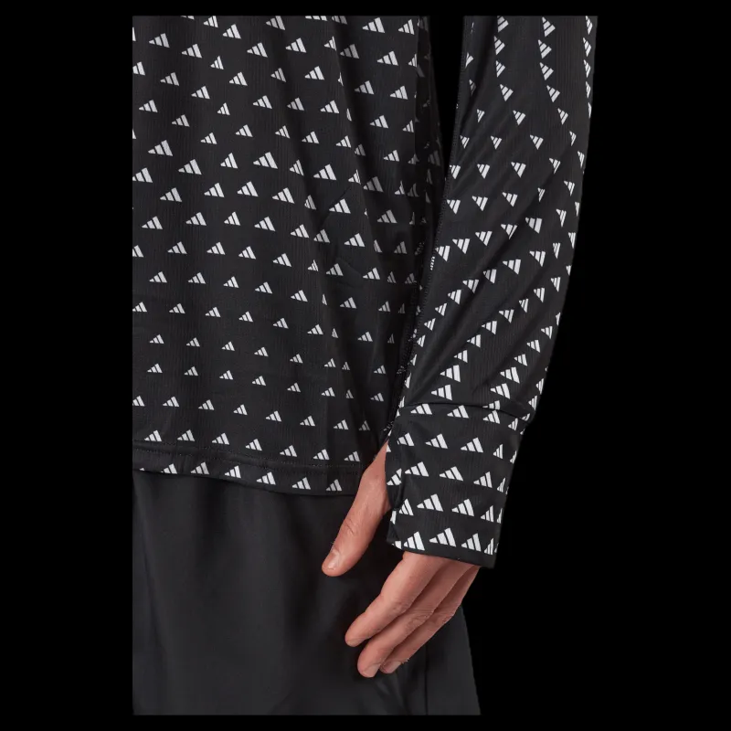 adidas Brand Love Graphic Long Sleeve Long-sleeve Top Black Svart Best