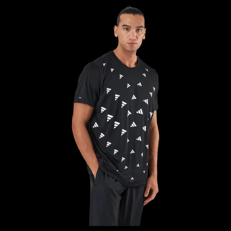 Best adidas Brand Love Graphic T-Shirt Black Svart